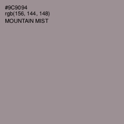 #9C9094 - Mountain Mist Color Image